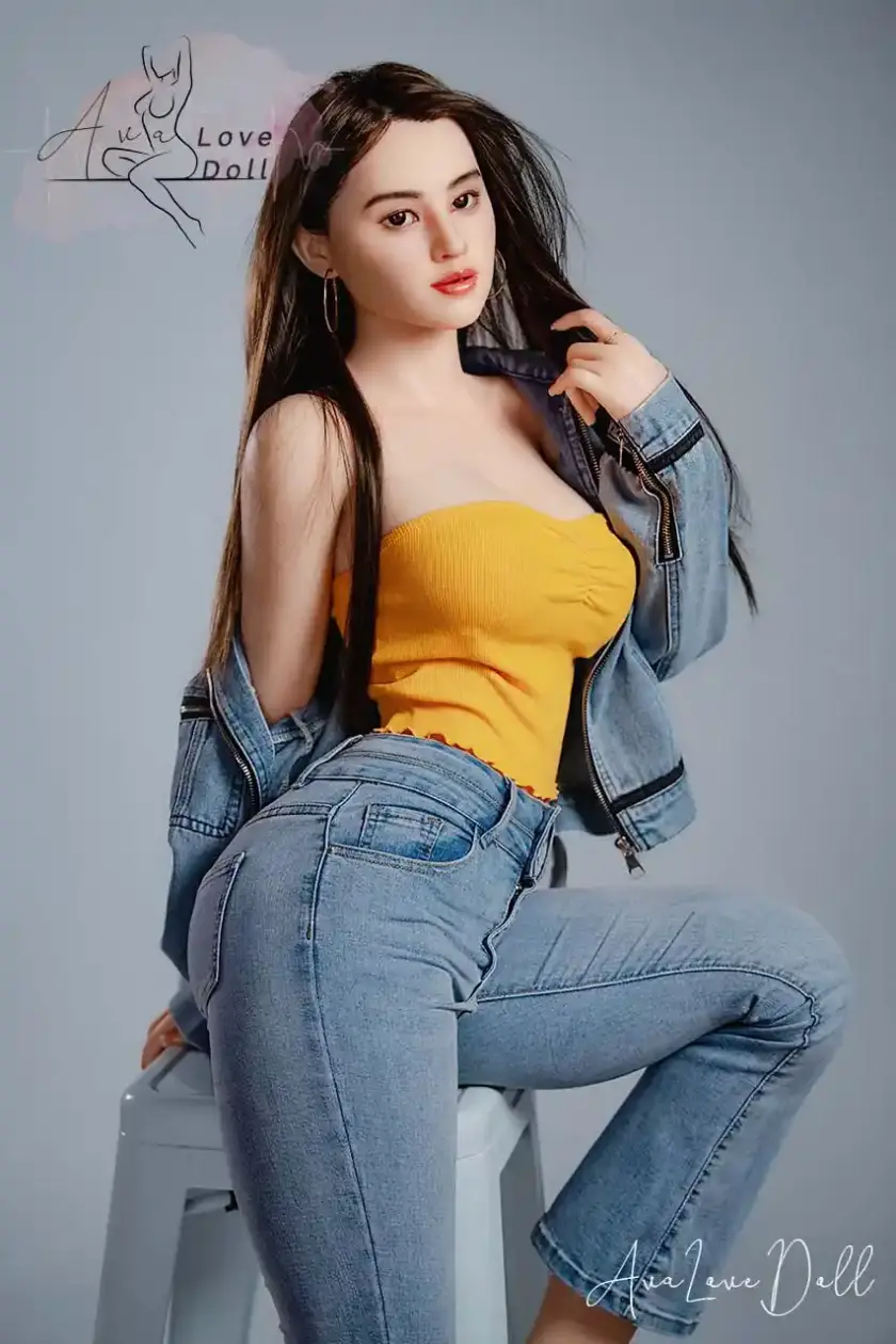 Silicone sexdoll HR Doll 165cm C cup Crys Head R13