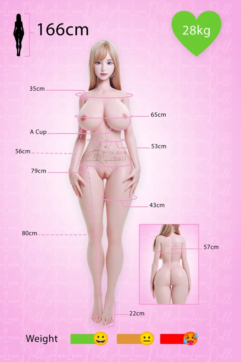 Specs HR Doll TPE 166A