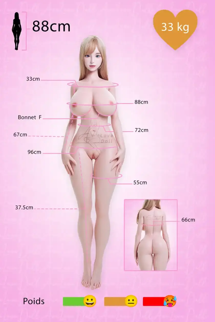 Mensuration Climax Doll TPE