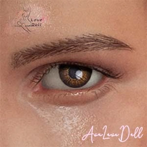 Yeux marrons clairs