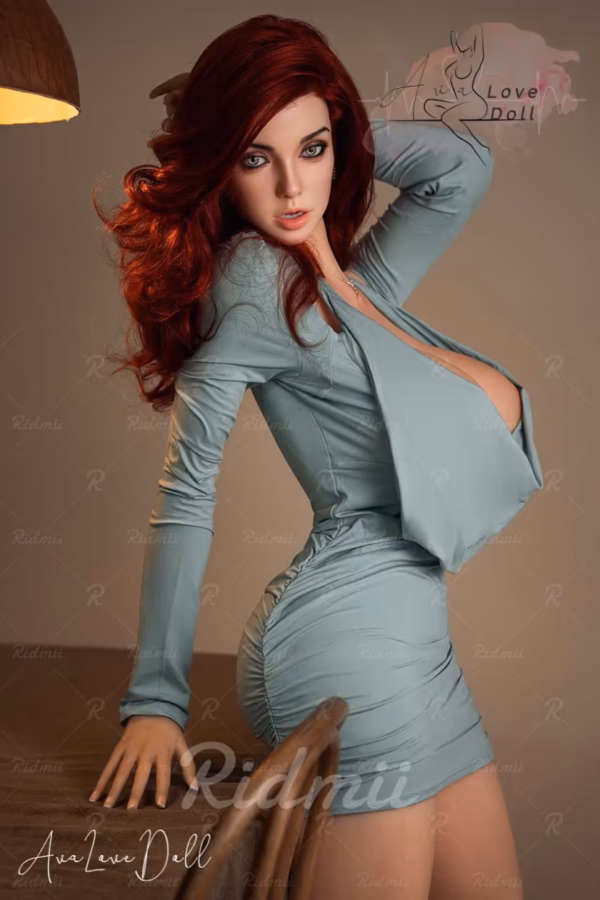 Ridmii Poupée Sexuelle Romi Silicone head 161 cm J cup TPE sexdoll