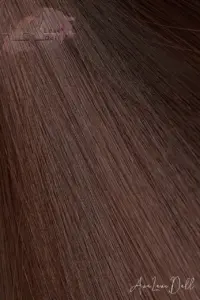 Cheveux synthétiques auburn