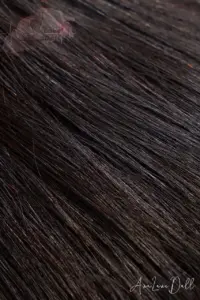 Cheveux naturels noirs