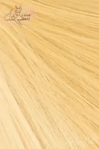 Cheveux synthétiques blonds
