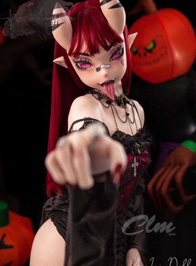 Climax Doll Meru 157 cm C cup silicone sexdoll