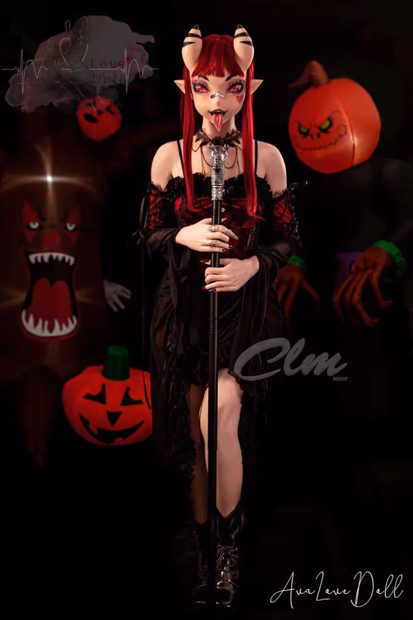 Climax Doll Meru 157 cm C cup silicone sexdoll