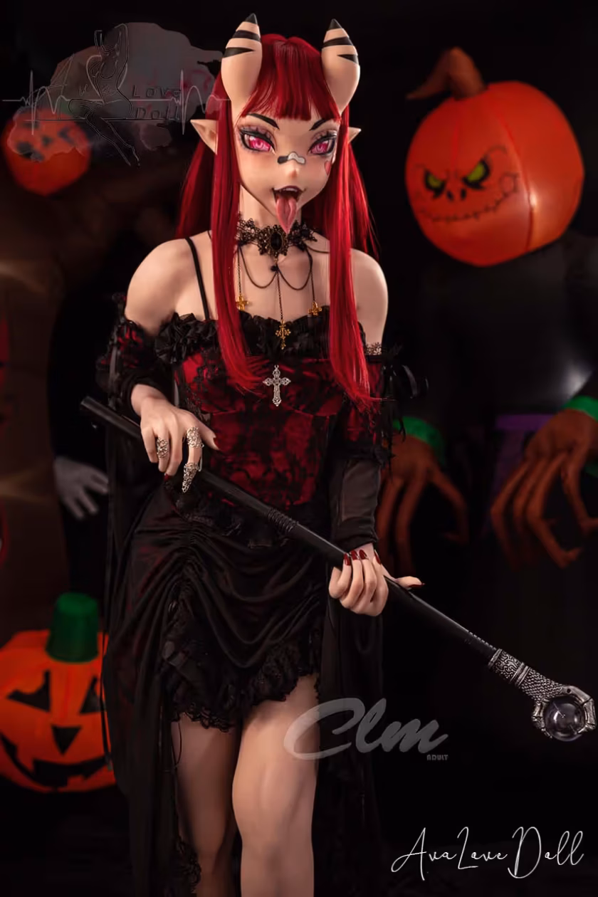 Climax Doll Meru 157 cm C cup silicone sexdoll