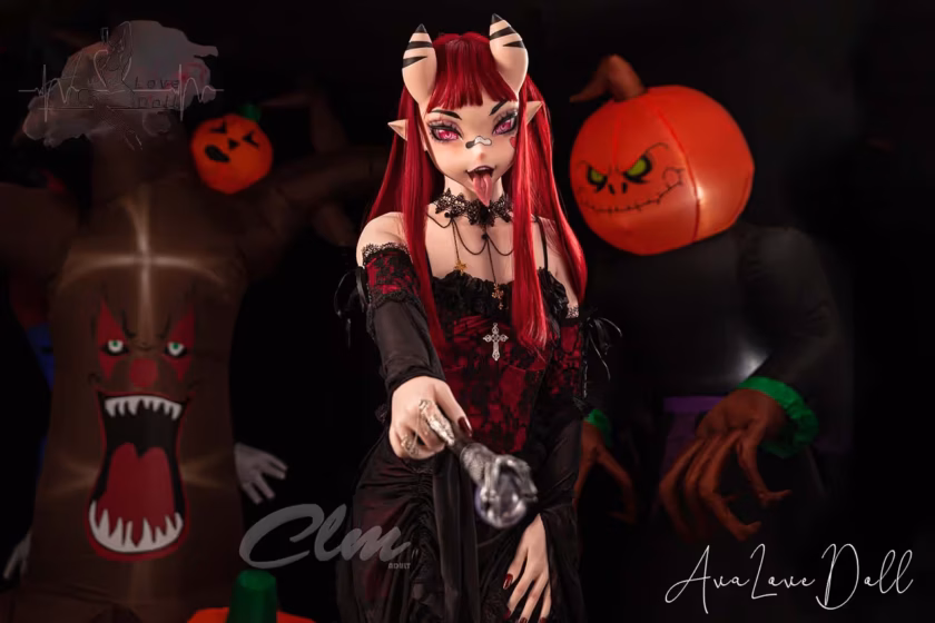 Climax Doll Meru 157 cm C cup silicone sexdoll