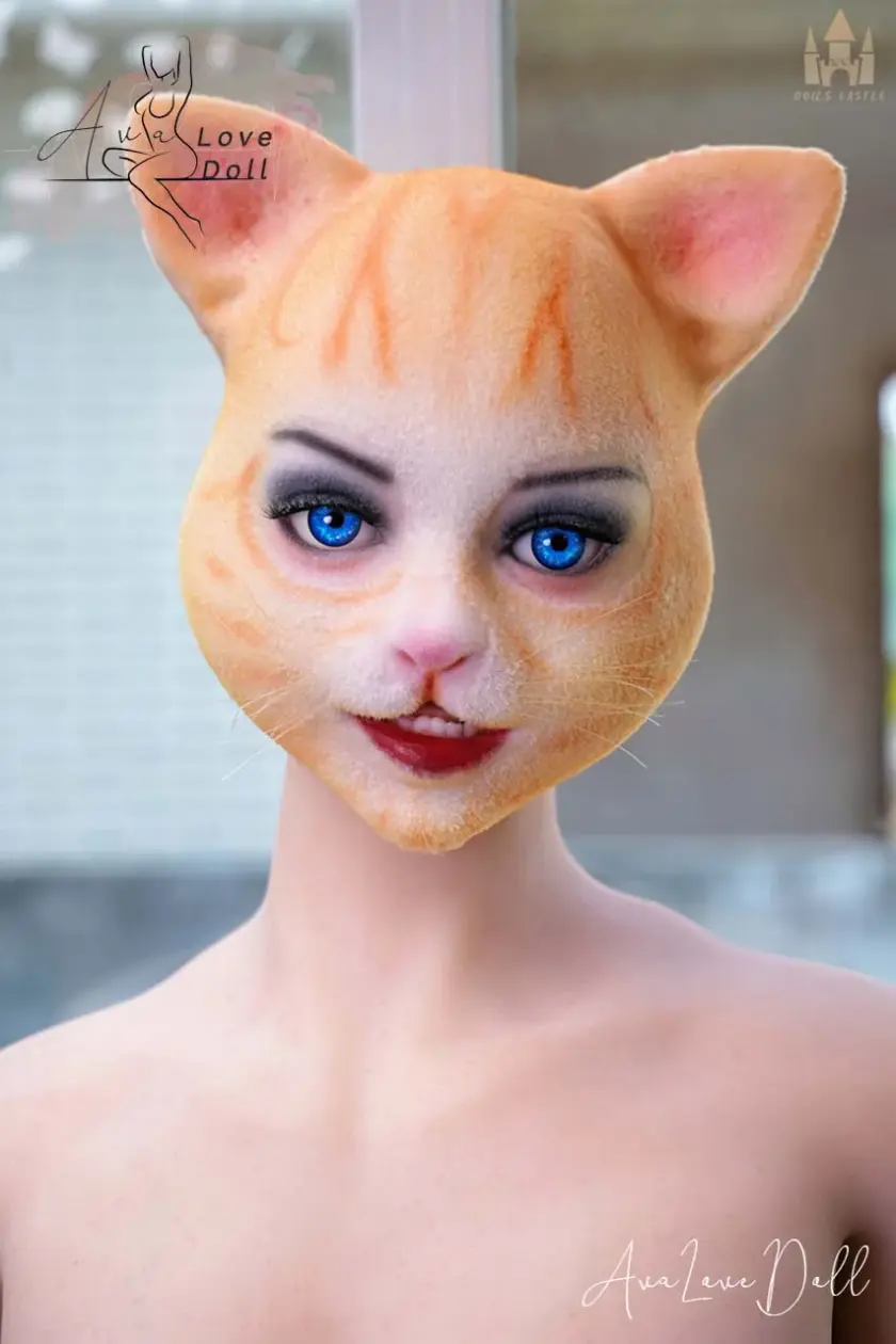 Poupée TPE Dolls Castle Tête Silicone #SZ2 Cattie ROS | 142 cm Bonnet E – Image 25