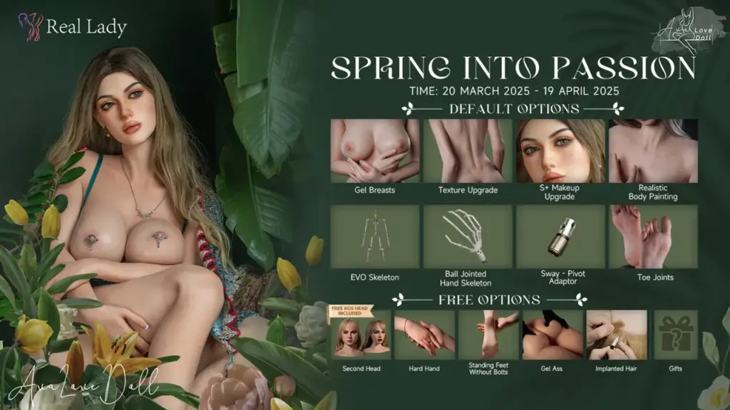 Real Lady Promotion Sales March Mars 2025 Sexdoll