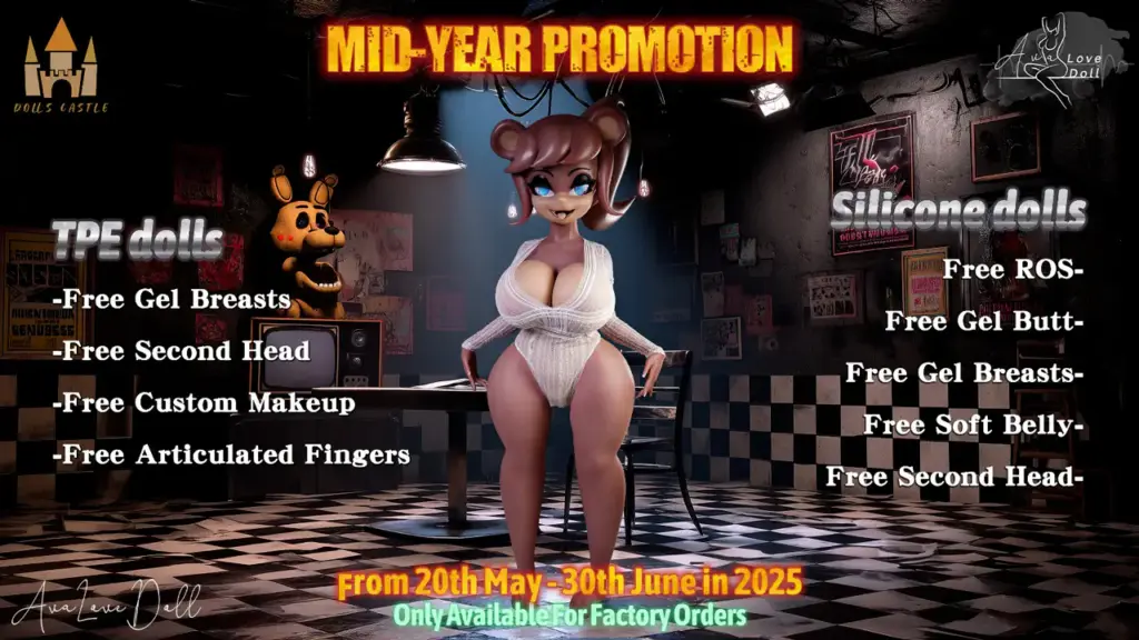 Dolls Castle TPE Silicone Sales Promotion May Mai Juin June 2025 Sexdoll