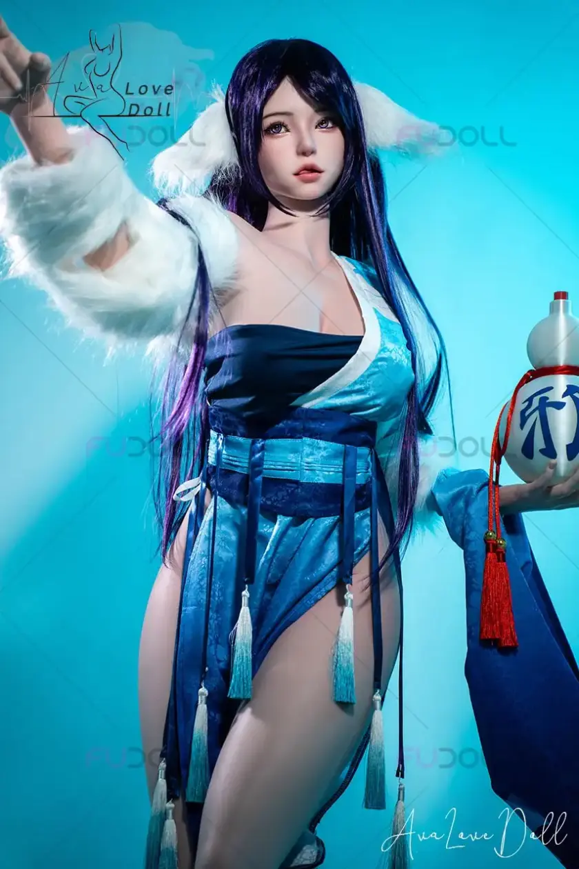 FU Doll Poupée Silicone Tête Xuenai ROS | 165 cm Bonnet D – Image 6