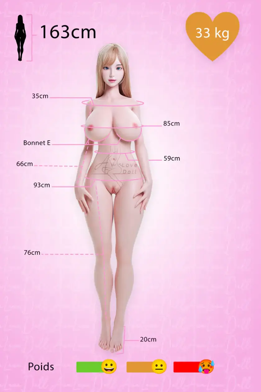 Mensuration Dolls Castle Silicone 163E