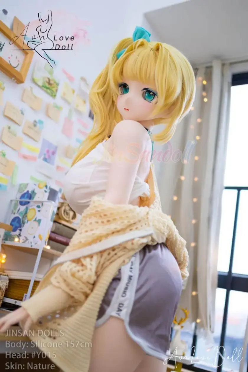 Poupée Silicone WM Doll & Tête PVC Y015 | 157 cm Bonnet A – Image 9