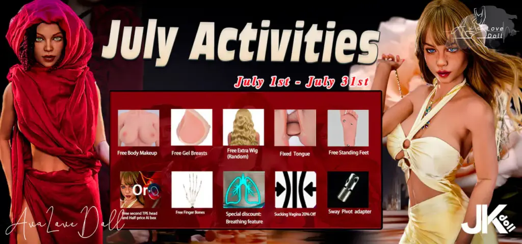 JK Doll TPE Promotion Sales Juillet July 2025 Sexdoll