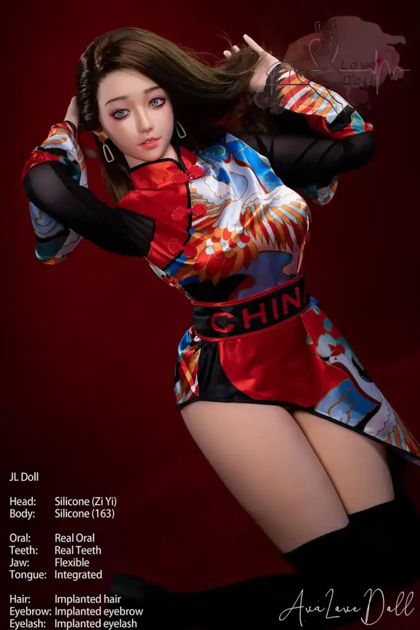 Poupée silicone Jarliet Zi Yi ROS | 163 cm Bonnet F – Image 13