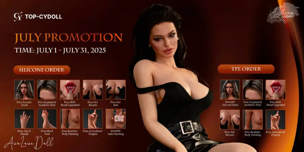 Top Cy Doll Silicone Promotion Sales Juillet July 2025 Sexdoll